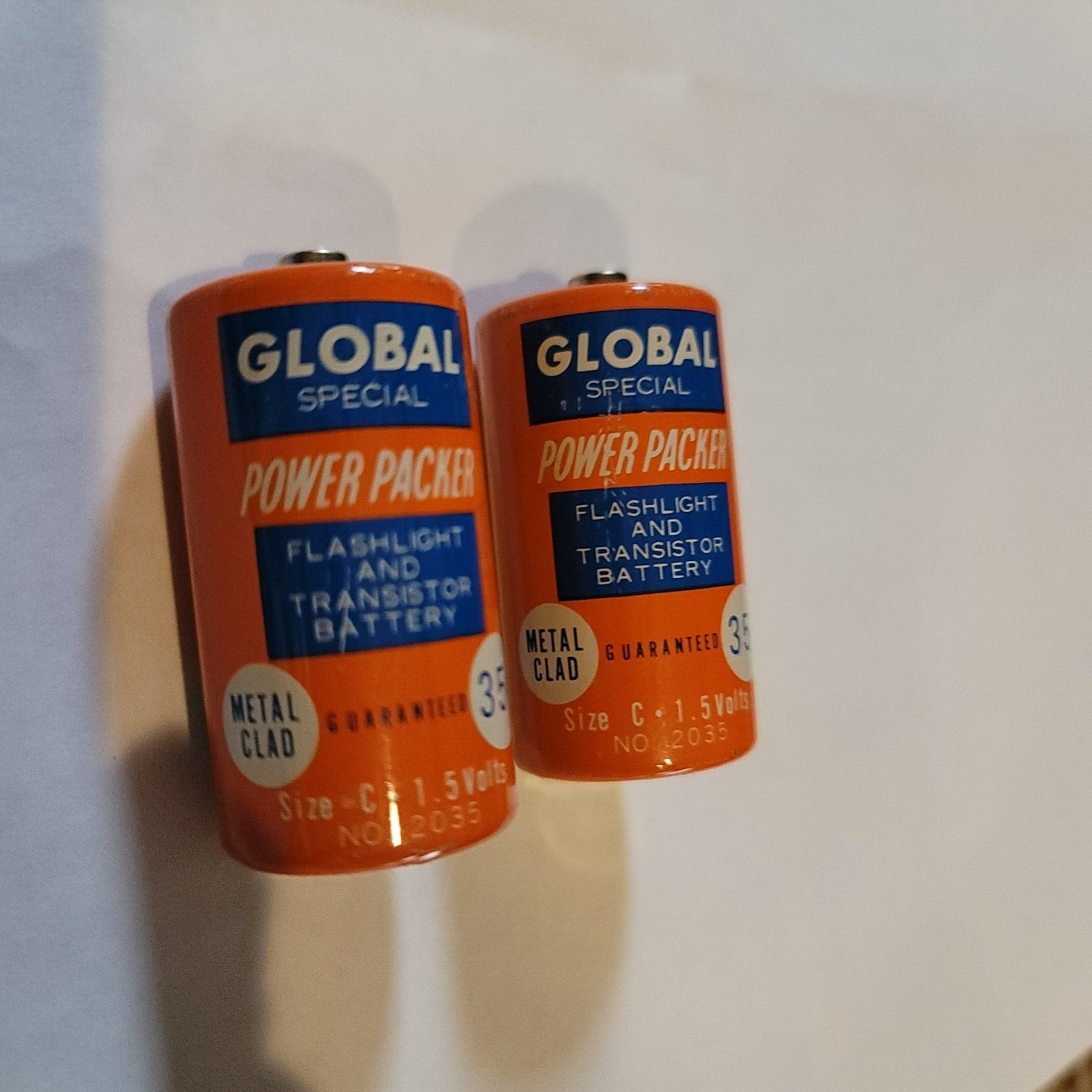 2 Vintage Rare GLOBAL Special Power Packer Size C No 2035