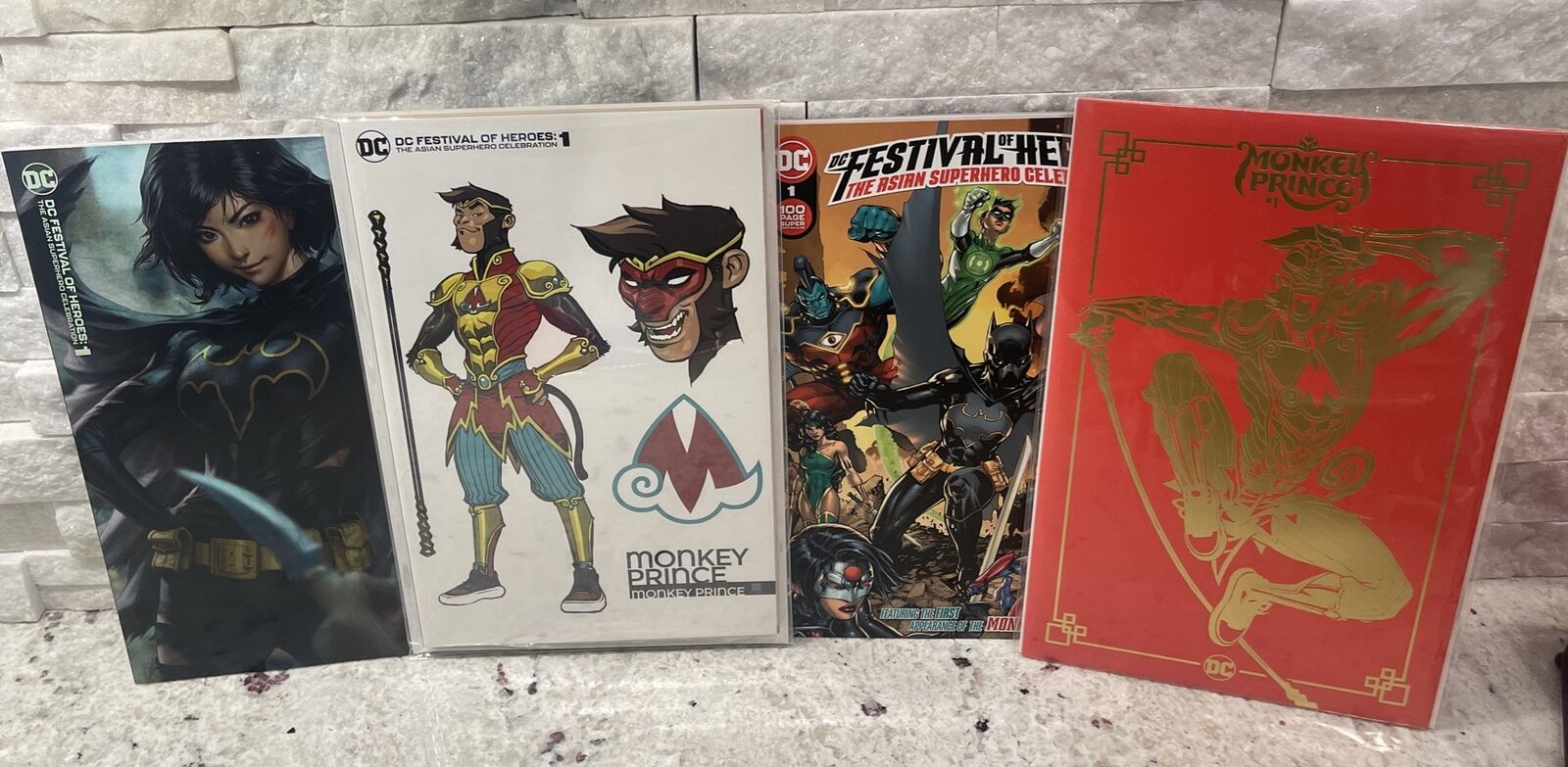 DC Festival Of Heroes #1 Set Chang 1:25 Variant 1st APP Monkey Prince All Shown