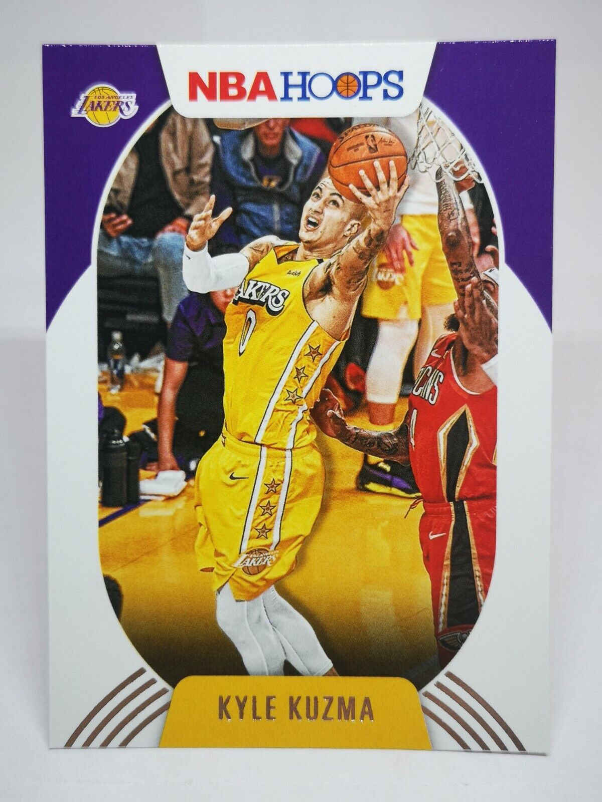 2020-21 Panini Hoops N27 Card NBA Base #23 Kyle Kuzma - Los Angeles Lakers
