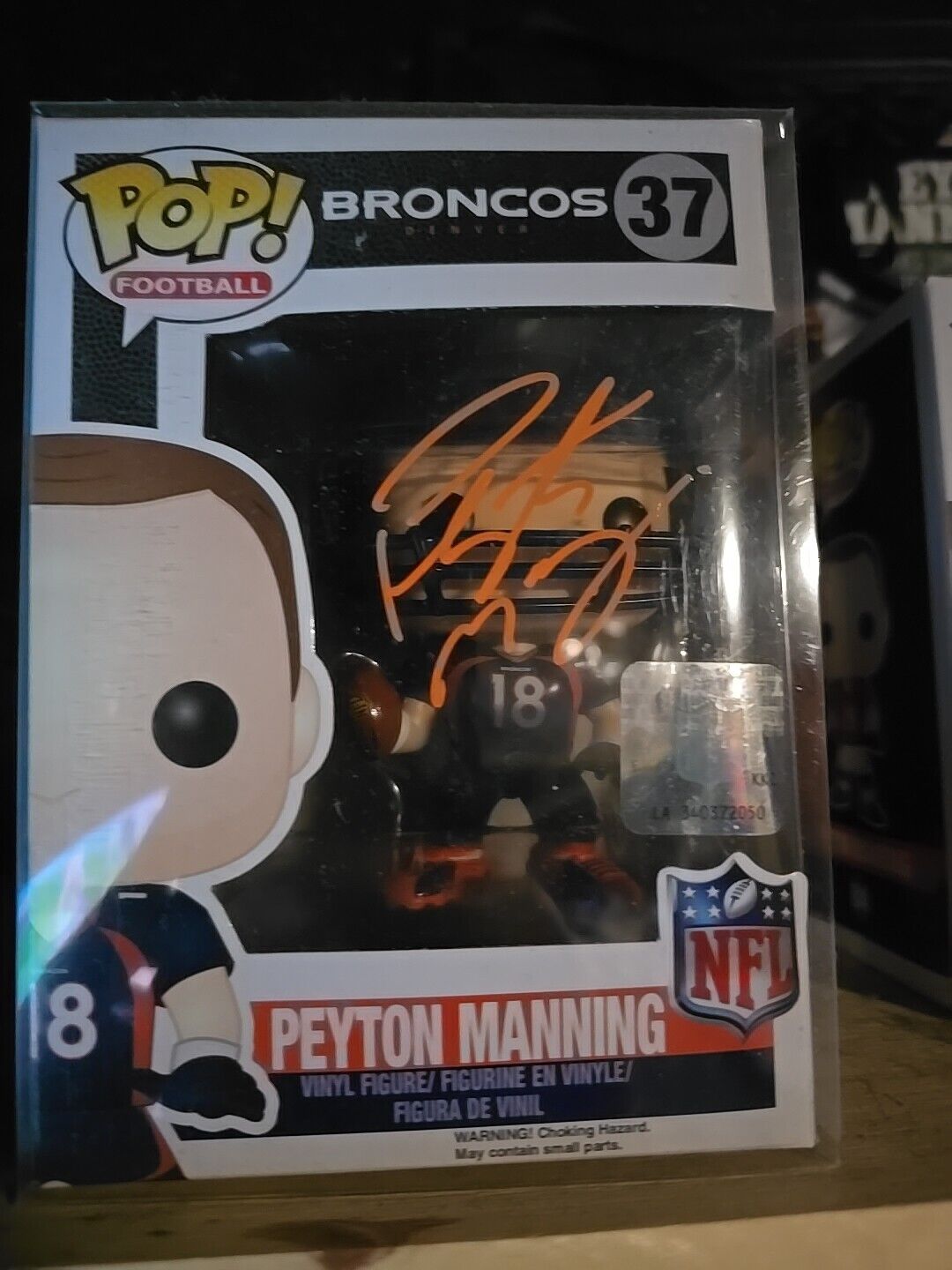Peyton Manning Signed Funko Pop