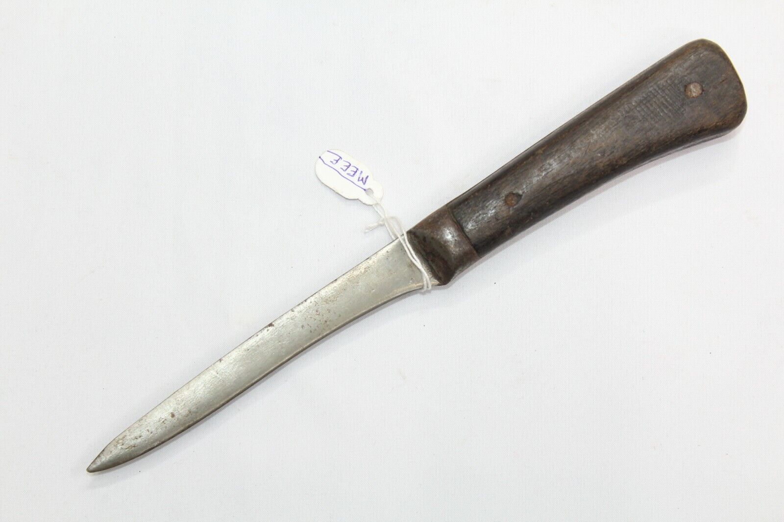 Antique Old Wootz  Faulad steel blade Dagger Knife wood handle P 307 8.2 inch