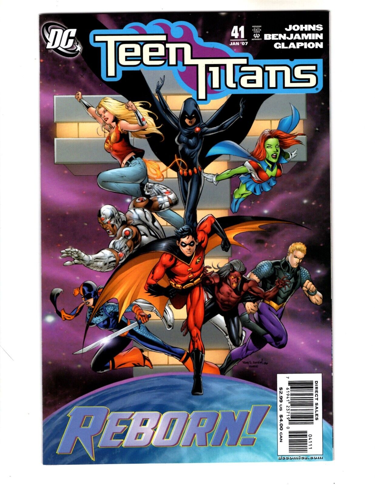 TEEN TITANS #41 (VF) [2007 DC COMICS]