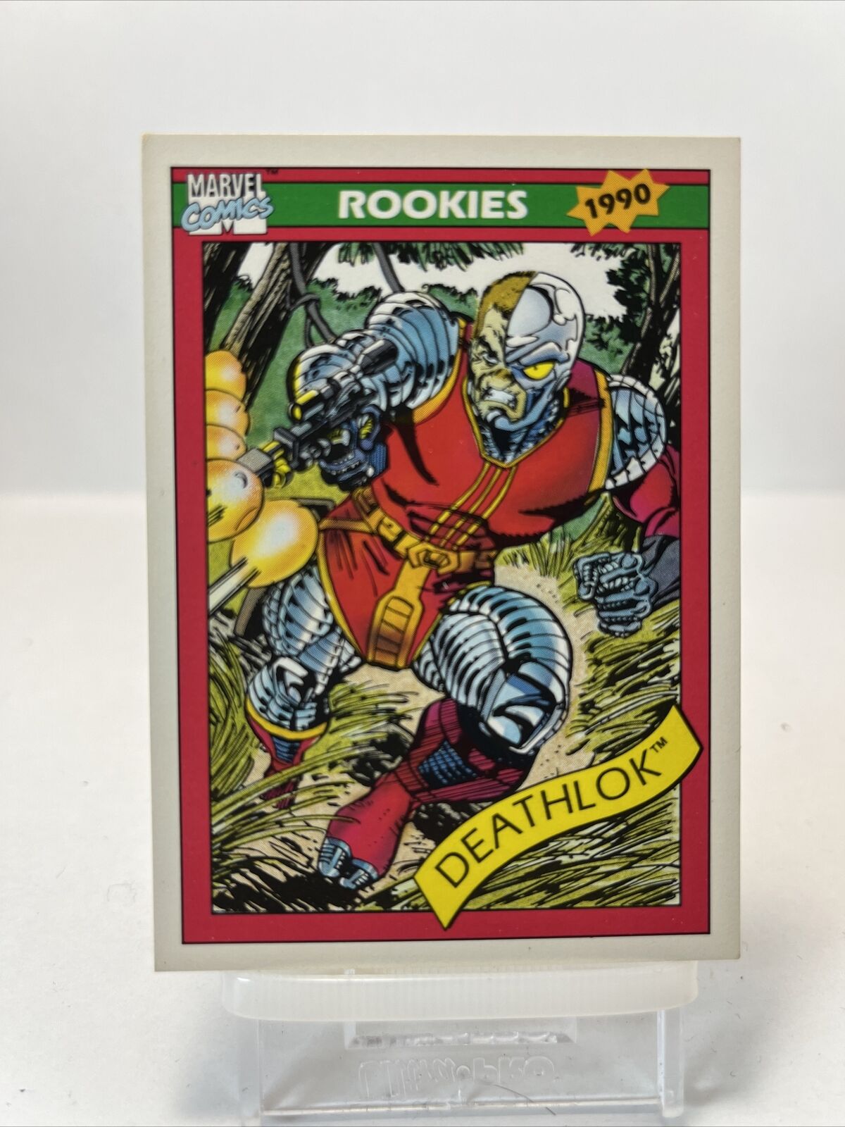 1990 Impel Marvel Universe card #83 DEATHLOK pack fresh Mint