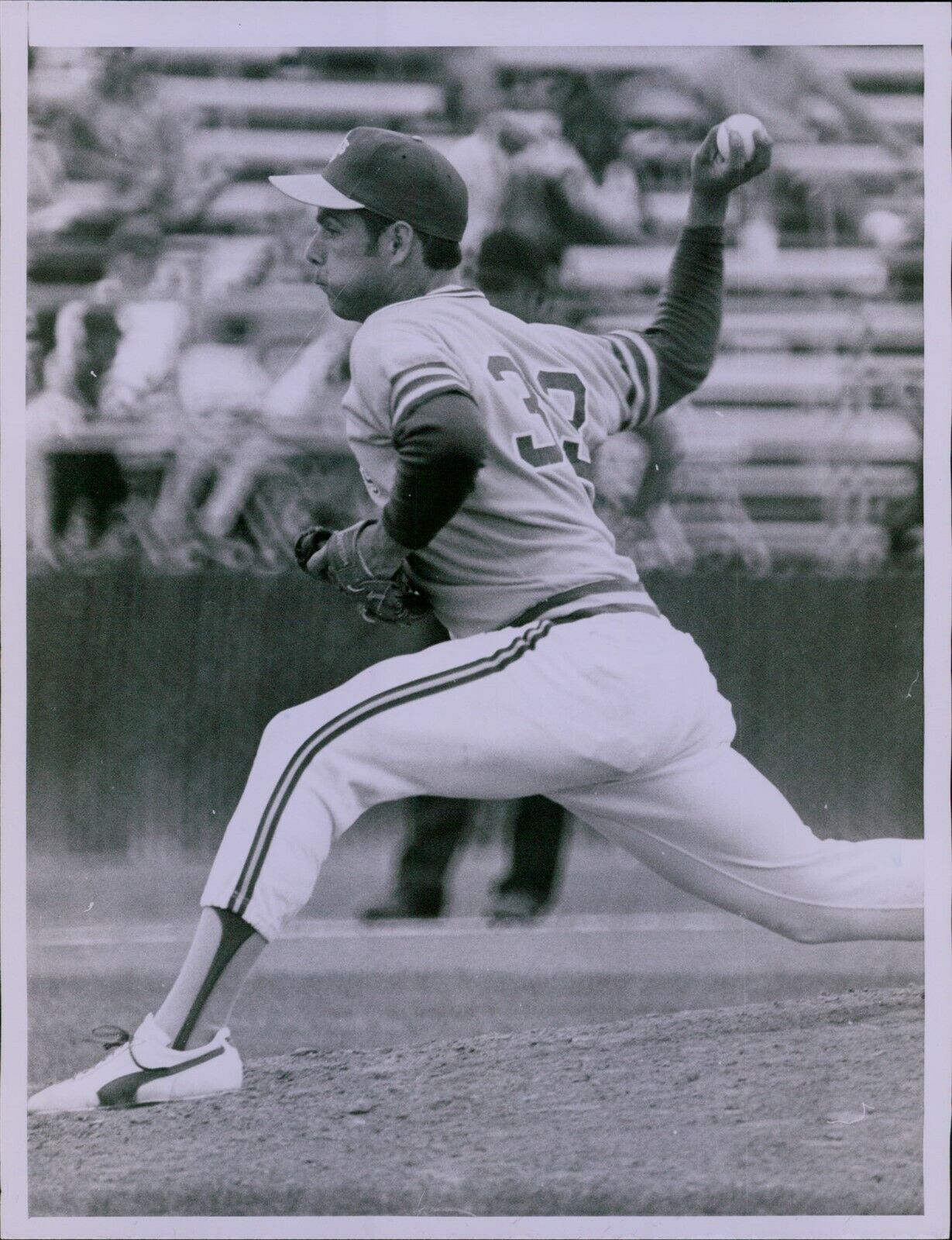 LG847 1978 Original Russ Reed Photo DAVE HEAVERLO Oaklant Athletics Baseball MLB