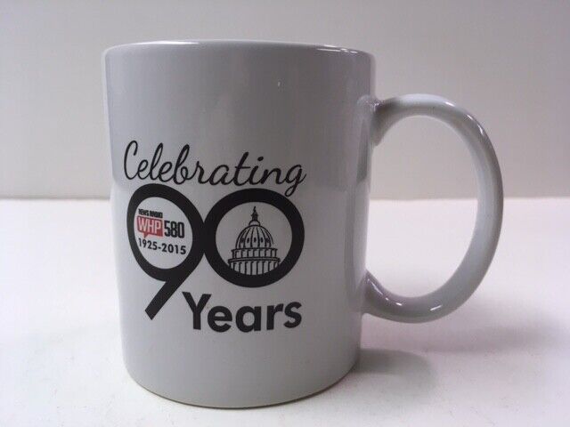 WHP 580 Coffee Mug Commemorating 90 Years of Service- 1925-2015- Harrisburg, PA 