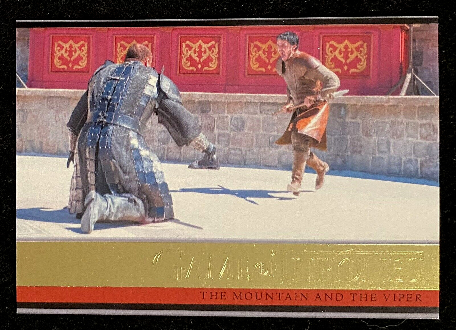 2015 Game of Thrones Season 4 Mountain and the Viper #24 GOLD Foil 083/150 