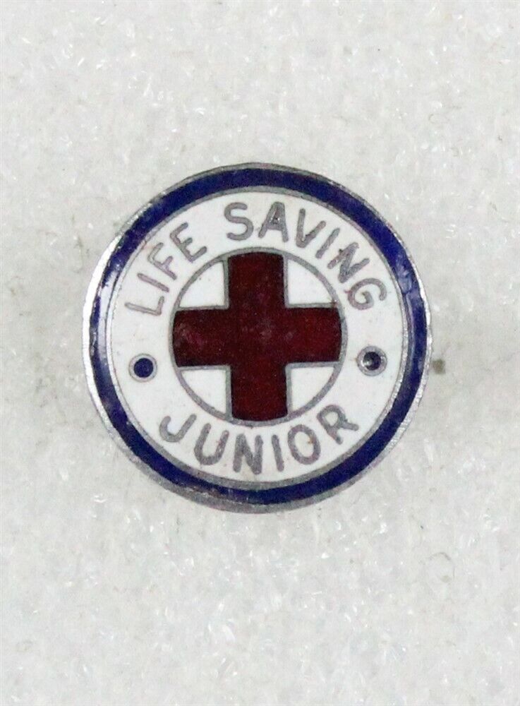 Red Cross: Junior Life Saving Service, WWII era (lapel pin)