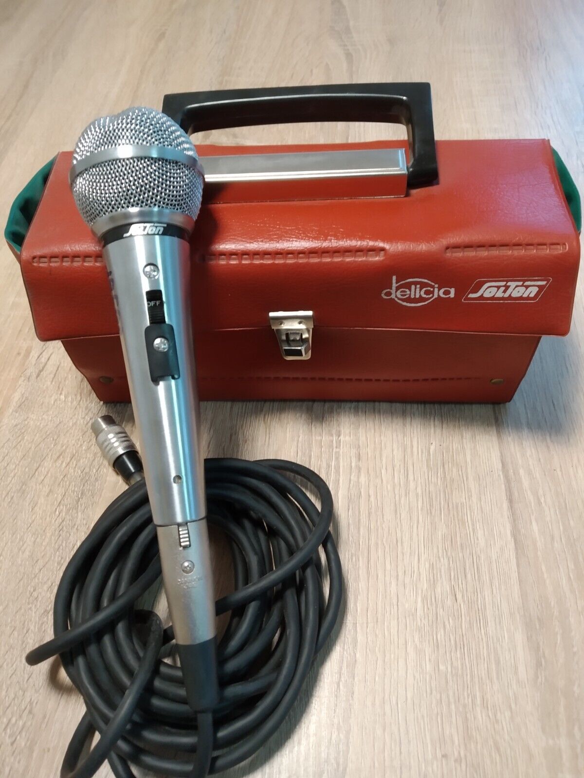 Vintage Dynamic microphone Solton SM-1400 E