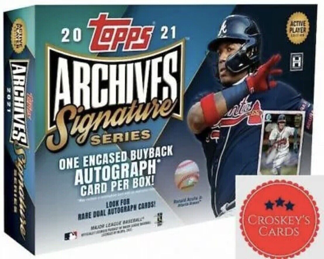 Los Angeles Dodgers 2021 Topps Archives Signature Series 1 Box Break