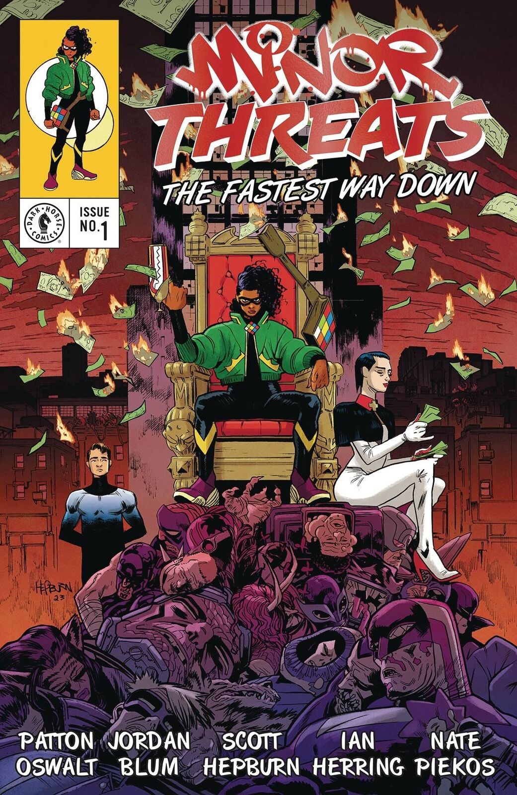 Minor Threats Fastest Way Down #1 Cvr D Foil Hepburn Dark Horse Prh Comic Book