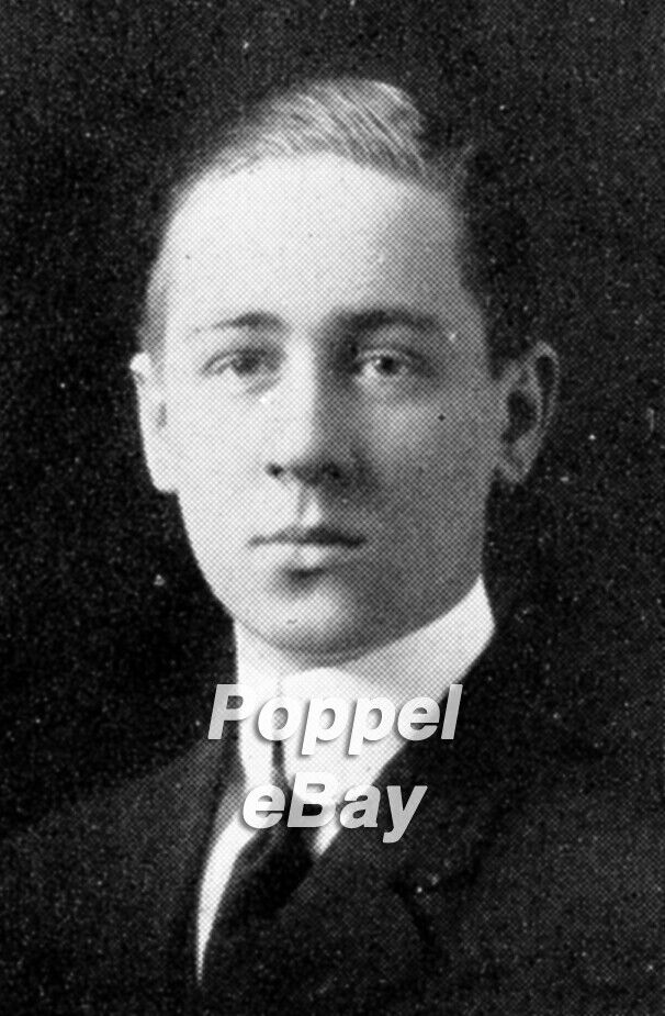 ROBERT BENCHLEY Senior High School Yearbook 1908 Phillips Exeter SCARCE