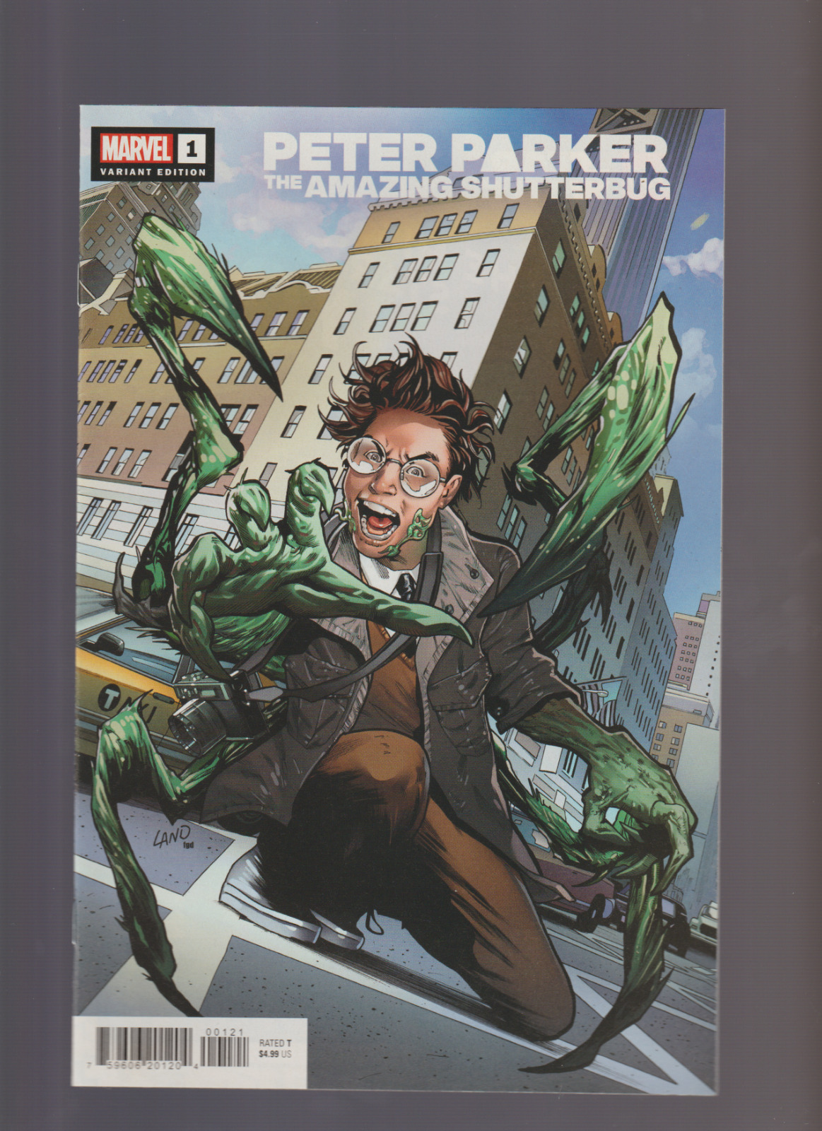 Heroes Reborn Peter Parker Amazing Shutterbug #1 Variant (2021) GREG LAND