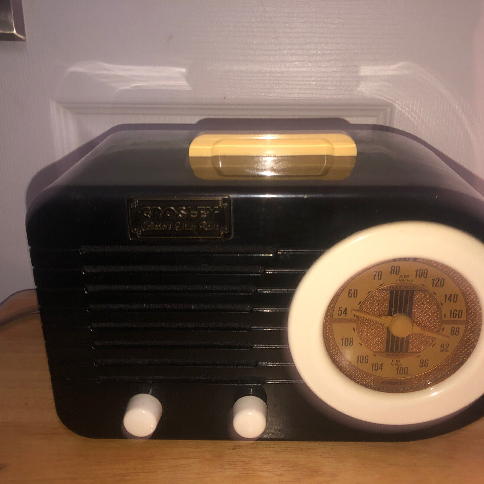 CROSLEY CR-2 Collector\'s Edition Radio, & Cassette Player,  BOTH **WORK**.