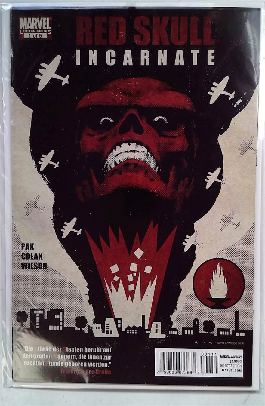 Red Skull #1 Marvel Comics (2011) NM 1st Print Comic Book