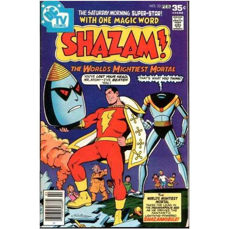 Shazam (1973 series) #33 in Very Fine condition. DC comics [l'