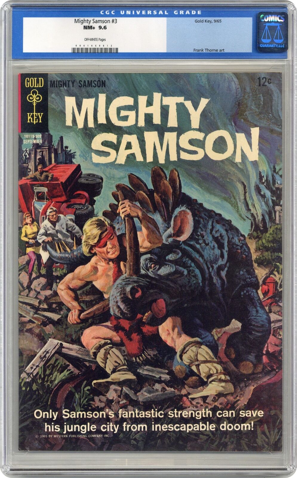 Mighty Samson #3 CGC 9.6 1965 0041460013
