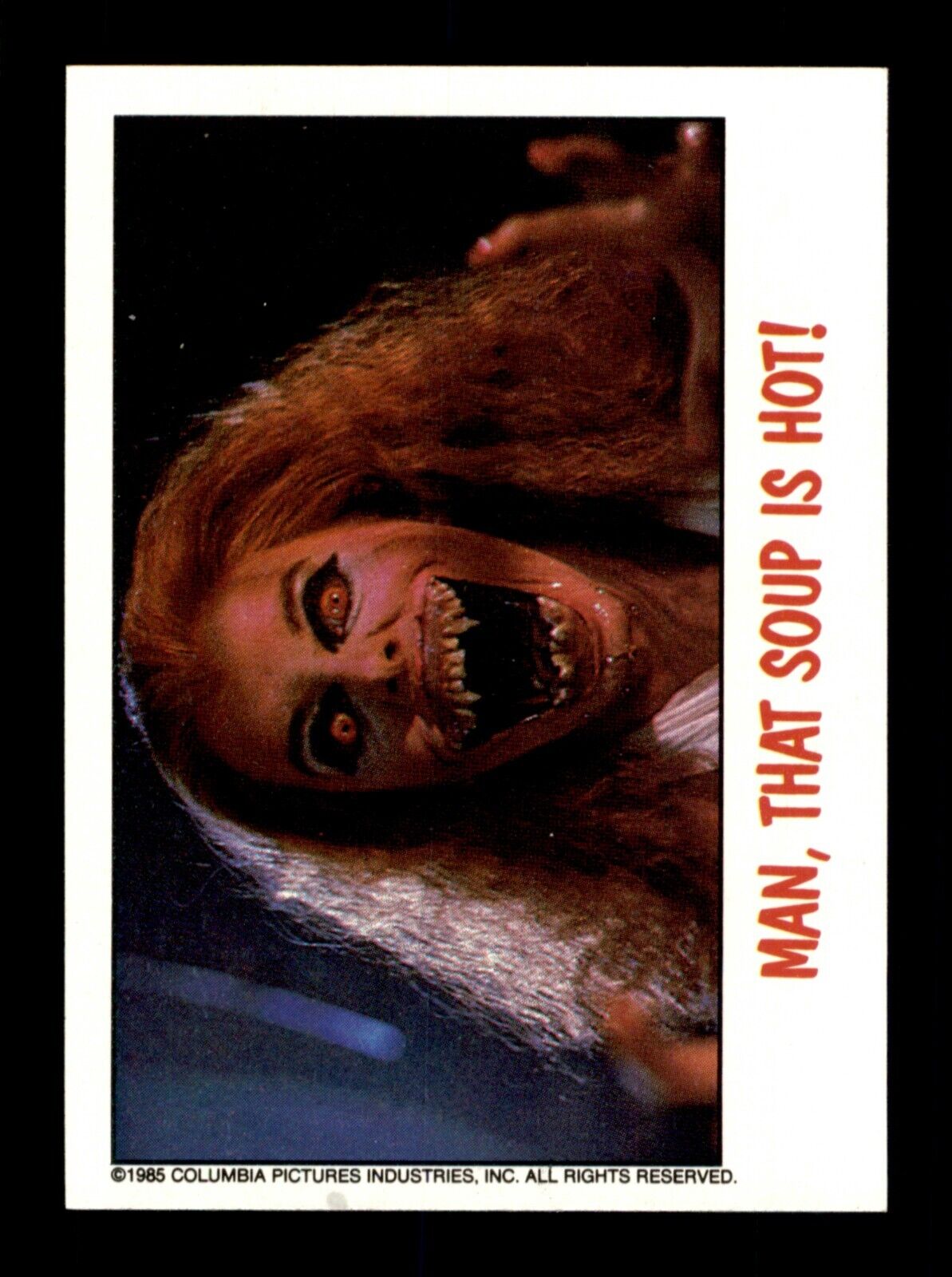 1988 Topps Fright Flicks Trading Cards / See drop down menu 4 you will receive.