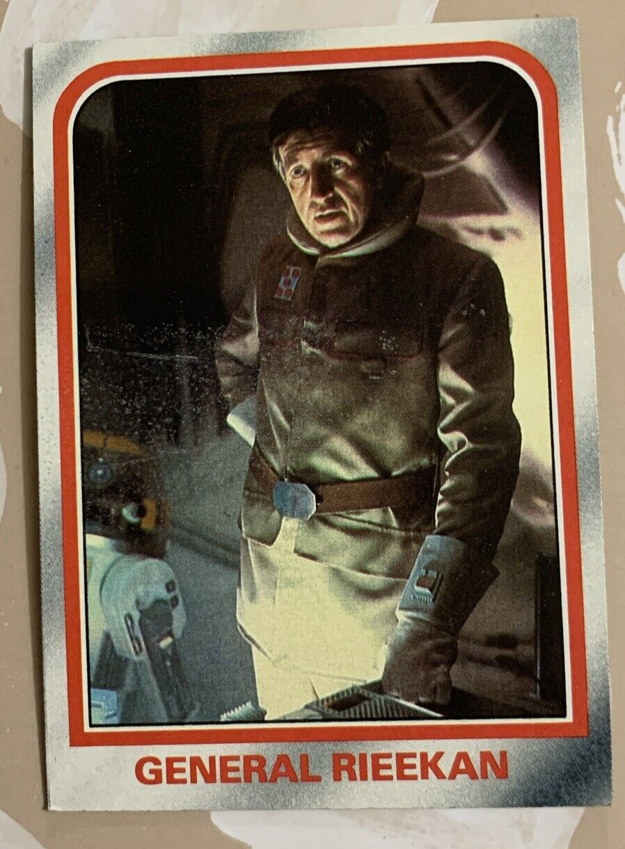 1980 Topps Star Wars The Empire Strikes Back #18 “General Rieekan” Card