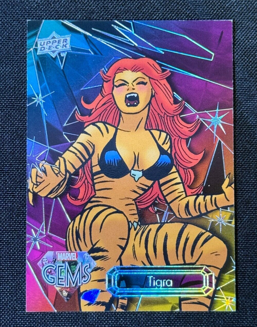 Tigra 2016 Upper Deck Marvel Gems /225 Card #5