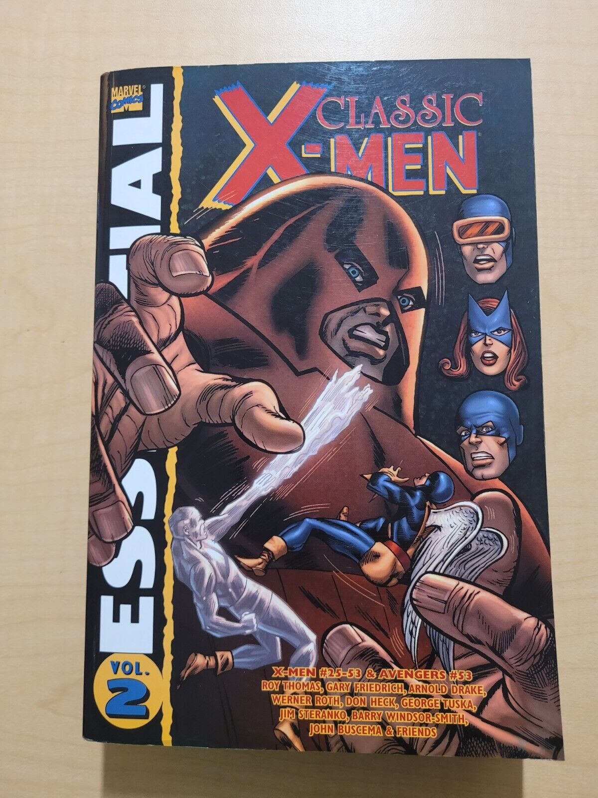 Marvel Essential Classic X-Men, Vol. 2 X-Men 25-53 and Avengers 53 Comics TPB
