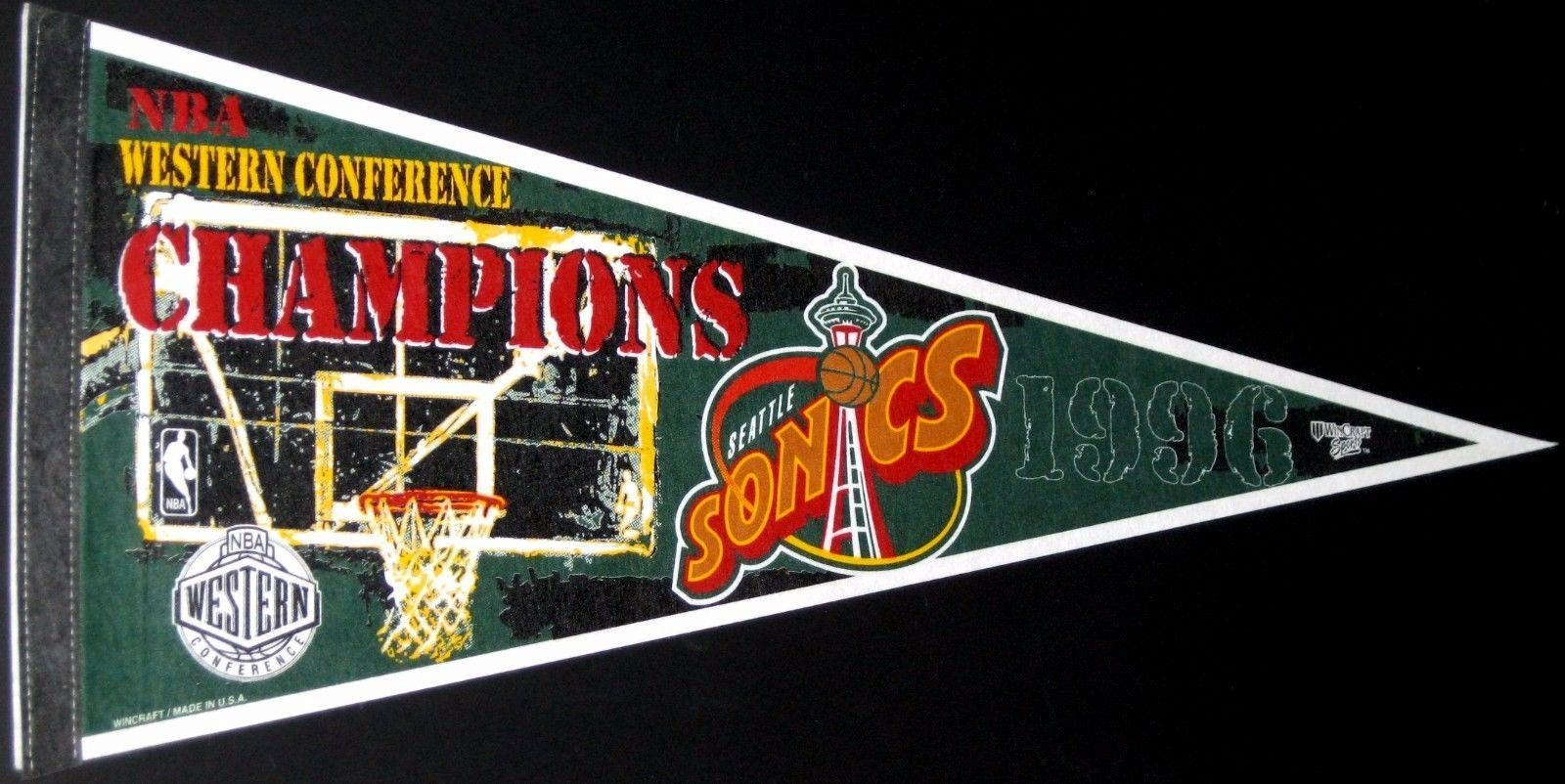 SEATTLE SUPERSONICS~1996 NBA WESTERN CONFERENCE CHAMPIONS~NEW 30\