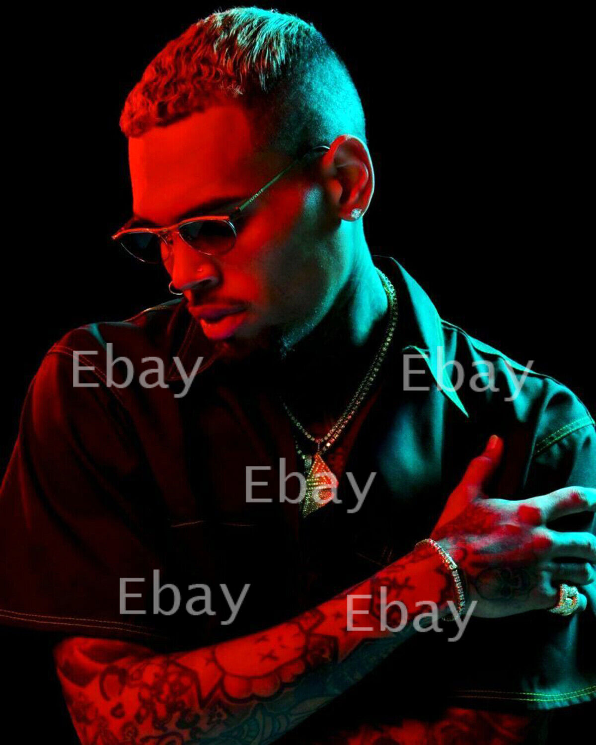 Chris Brown Singer, Songwriter 8X10 Photo Reprint
