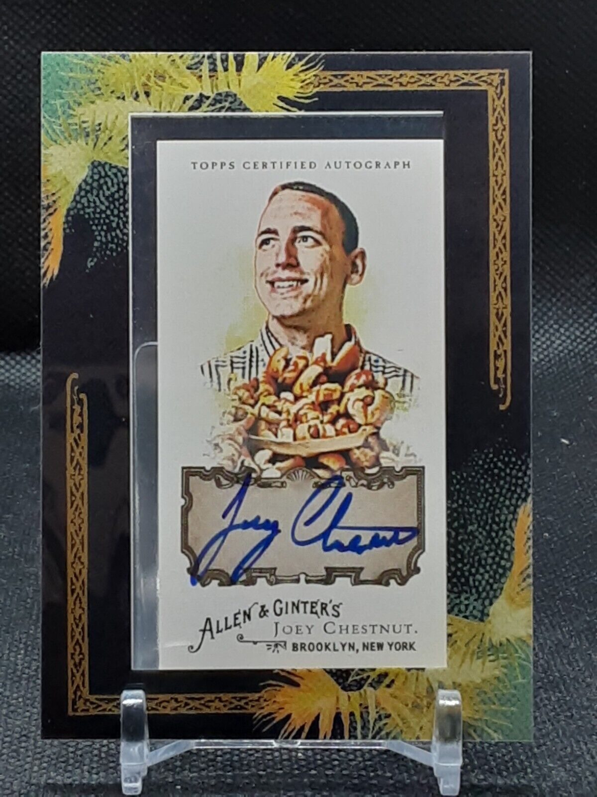 JOEY CHESTNUT 2008 ALLEN & GINTER AUTO NATHAN\'S HOT DOGS EATING CHAMP QV