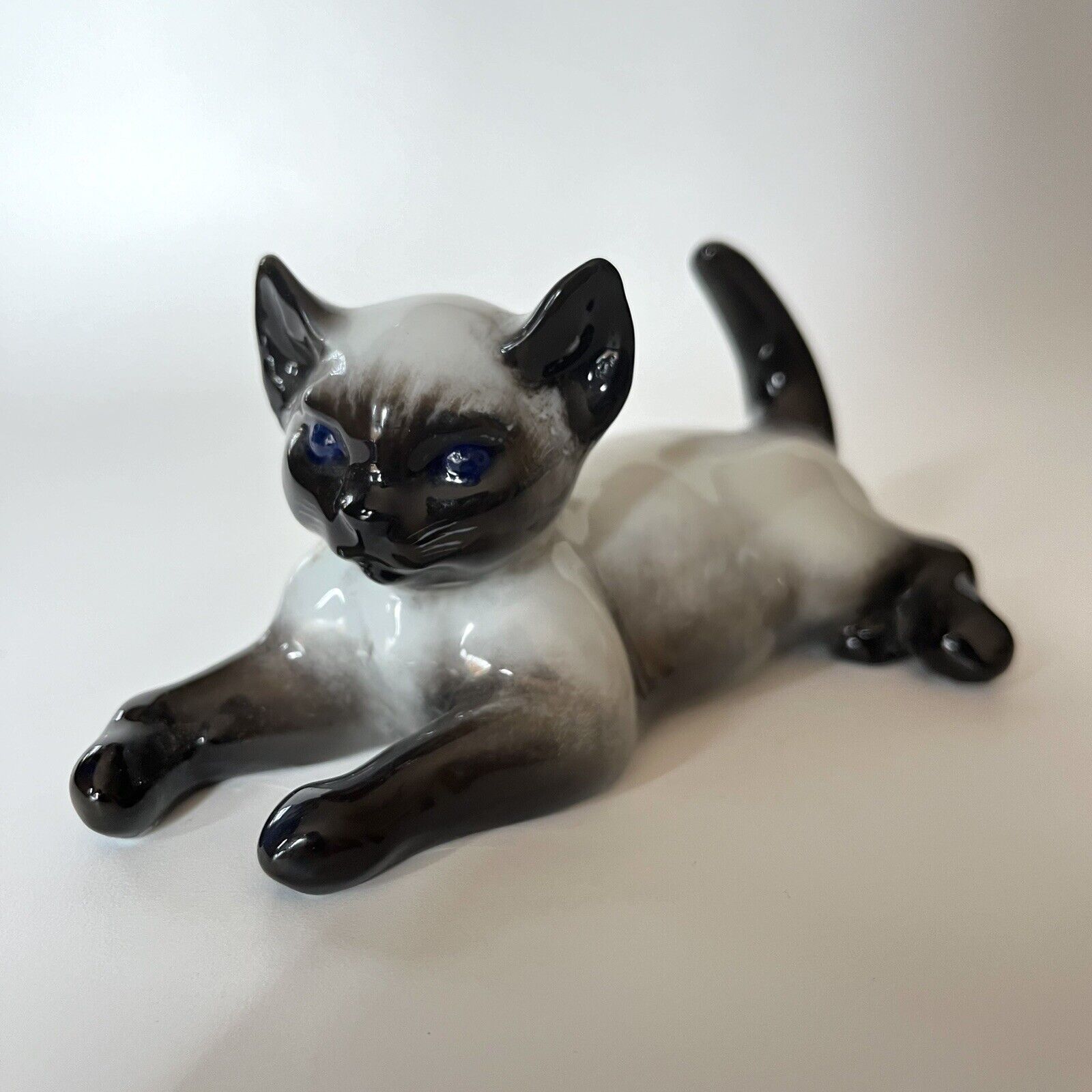 Vintage Rosenthal Germany Siamese Kitten Cat Porcelain Figurine F. Heidenreich