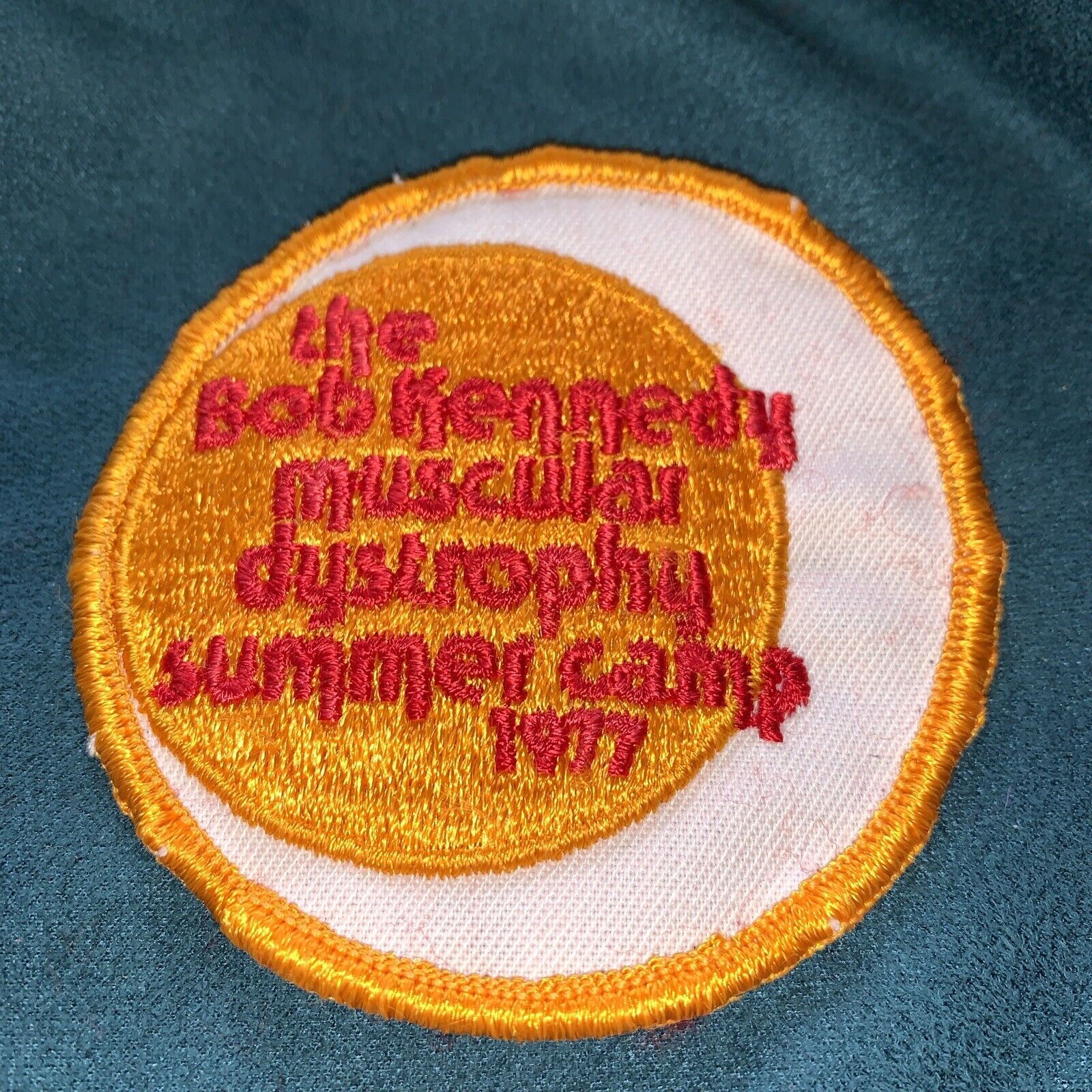 The Bob Kennedy Muscular Dystrophy Summer Camp 1977 Patch BSA