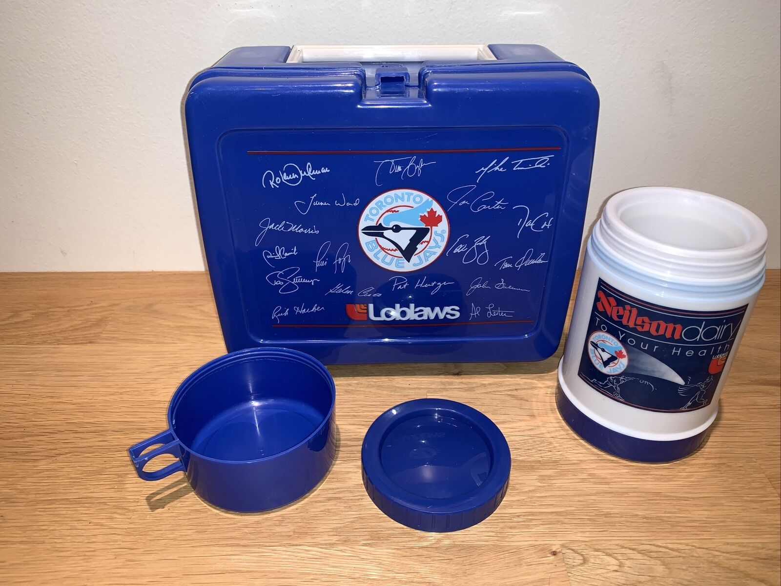 HTF 1993 MLB Toronto Blue Jays Promo Collectors Lunchbox World Series Champs