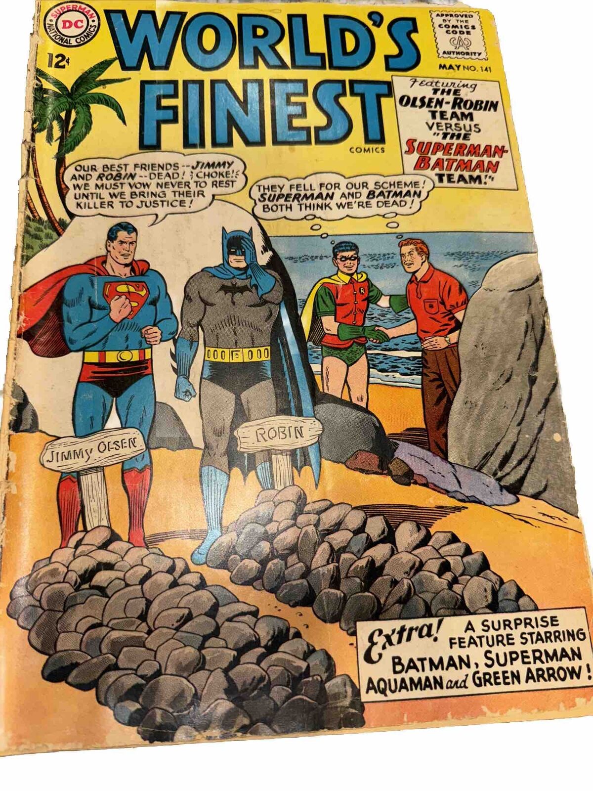 World’s Finest Comics May # 141  1964