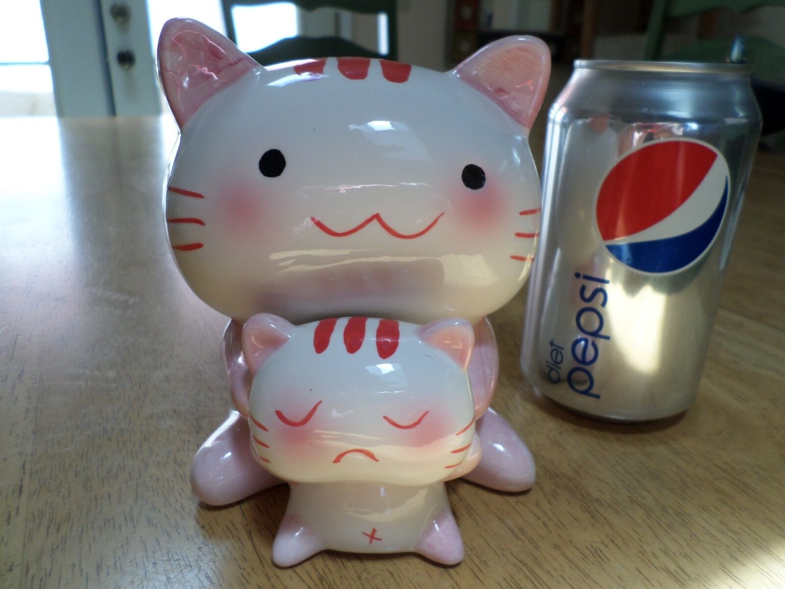 Hello Kitty, Ceramic Piggy Bank, Vintage Made ( Look a Like, Character Type)