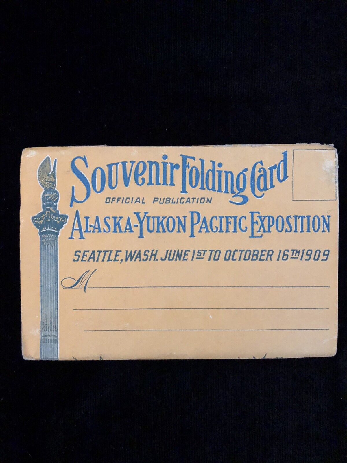 Alaska-Yukon Pacific Exposition: Souvenir Folding Card (1909)
