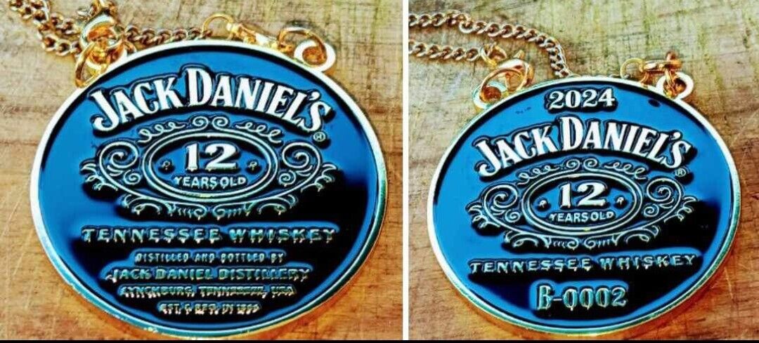 Jack Daniel\'s 12 Years Old Batch No 2 Yesr 2024limited edition Medallion 