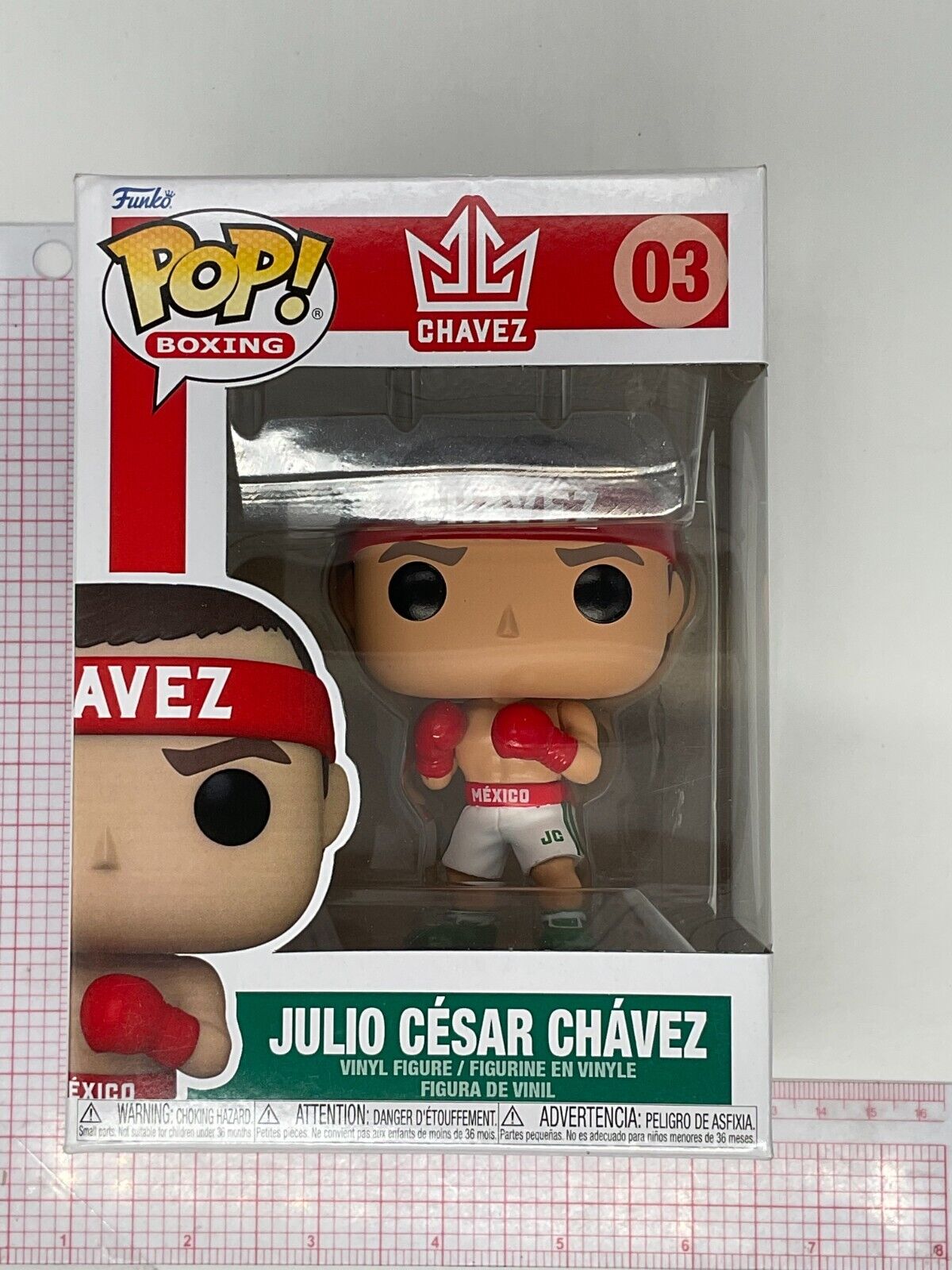 Funko Pop Boxing: Julio Cesar Chavez #03 Vinyl Figure SEE PICS H02