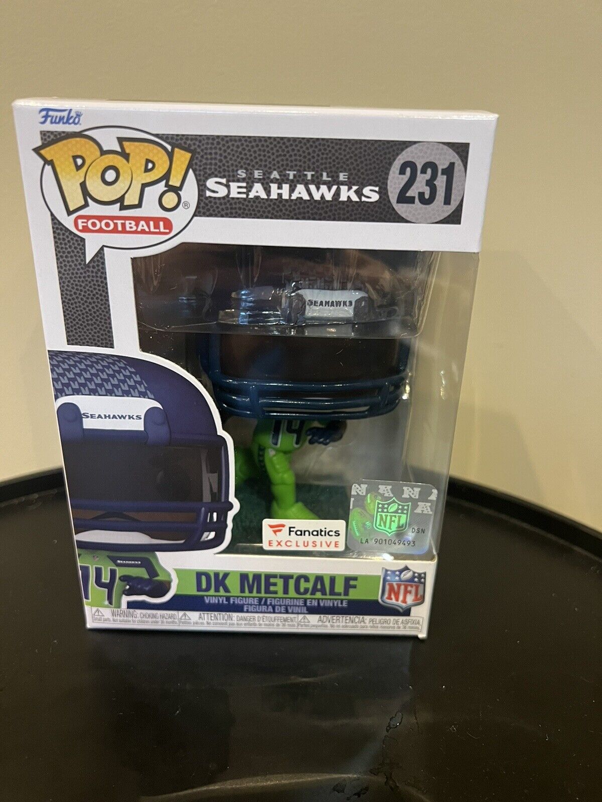 Funko POP NFL Seattle Seahawks - DK Metcalf Limited Fanatics Exclusive #231