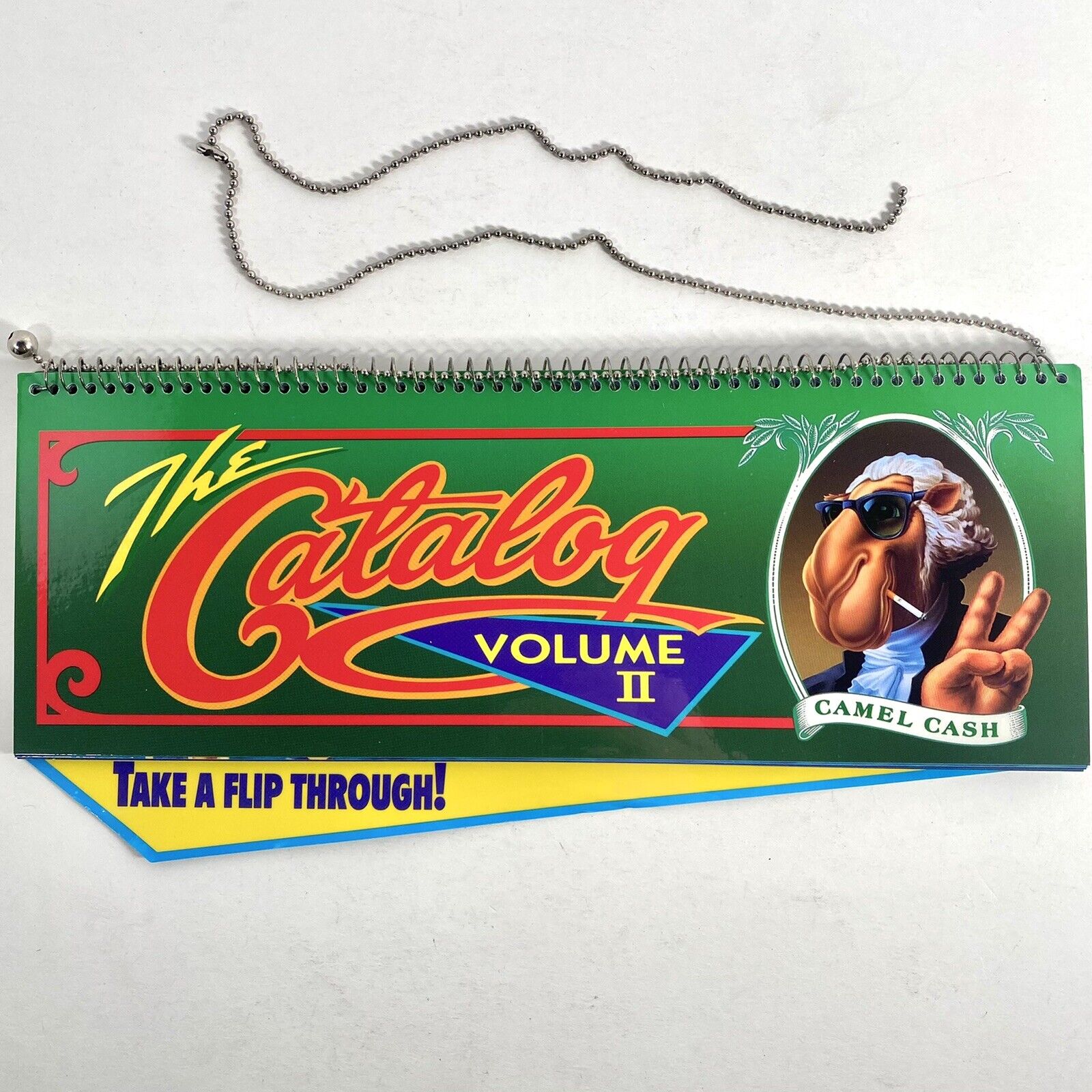Vintage Camel Cash Volume 2 1992 Store Display Spiral Bound Joe Catalog New NOS