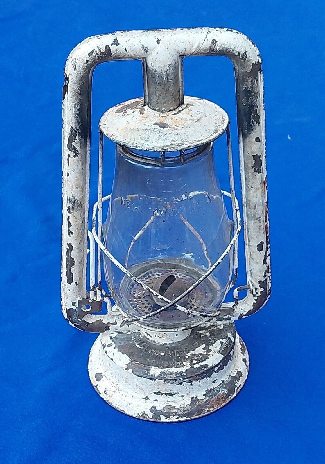 Antique Norleigh Diamond Oil Lantern Shapleigh Hardware Co. St. Louis Mo.