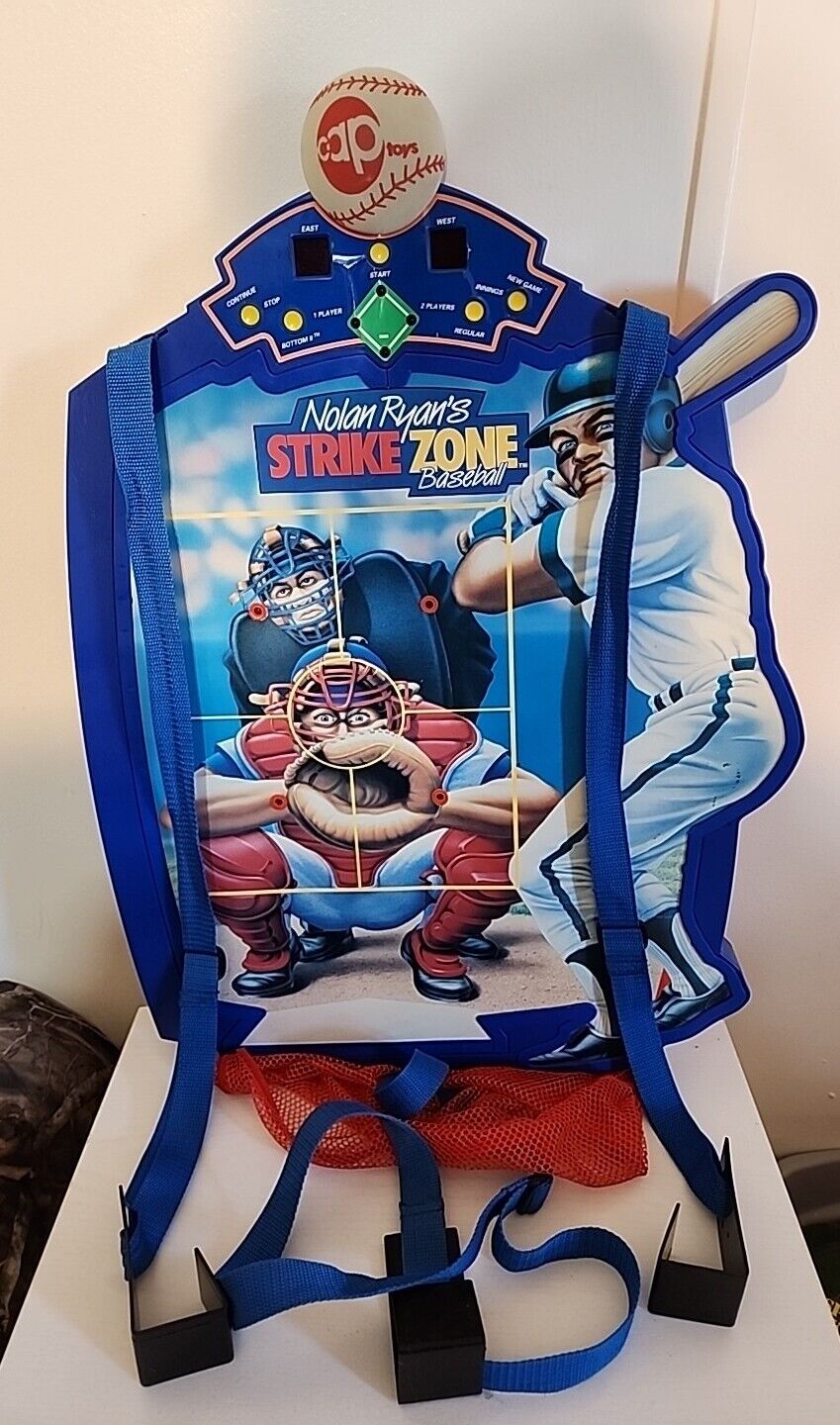 1991 Cap Toys Nolan Ryan\'s Strike Zone Baseball Official Autographed Model