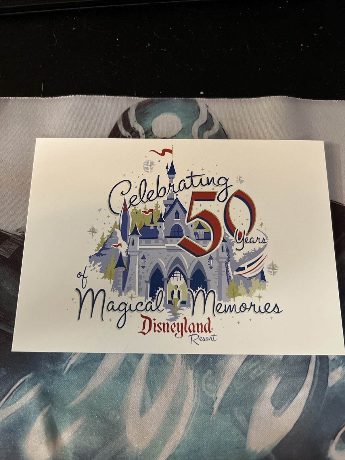 2005 Disneyland Resort CELEBRATING 50 YEARS Magical Memories POSTCARD