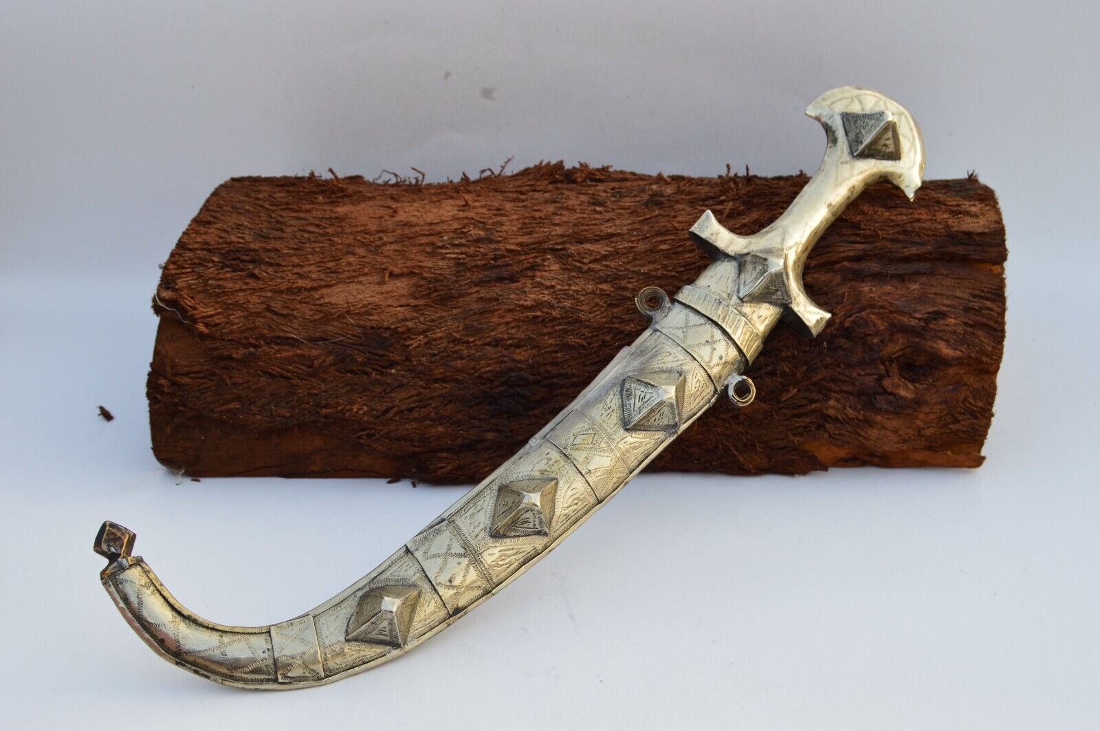 Handmade Antique Moroccan Vintage Dagger Knife Handle islamic Arabic Sword
