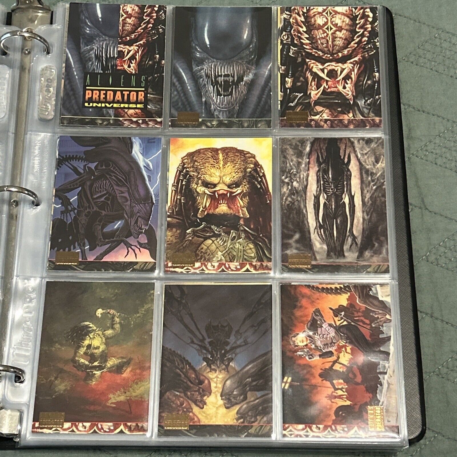 1994 Topps Aliens/Predator Universe Complete Base Card Set Of 72 Cards NM