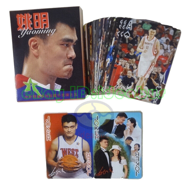 OUT OF PRINT Playing card/Poker Deck 54 cards Basketball Player star Yao Ming
