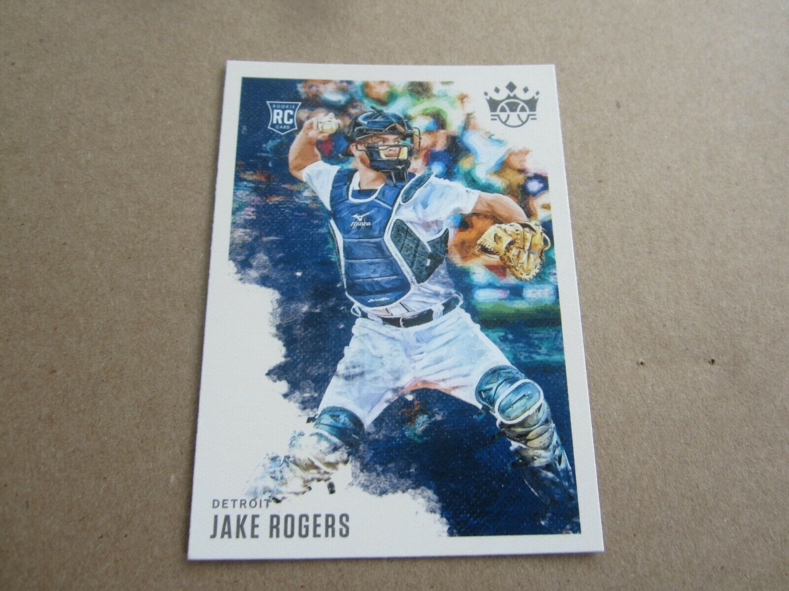  2020 PANINI DIAMOND KINGS MLB ROOKIE CARD JAKE ROGERS TIGERS #75