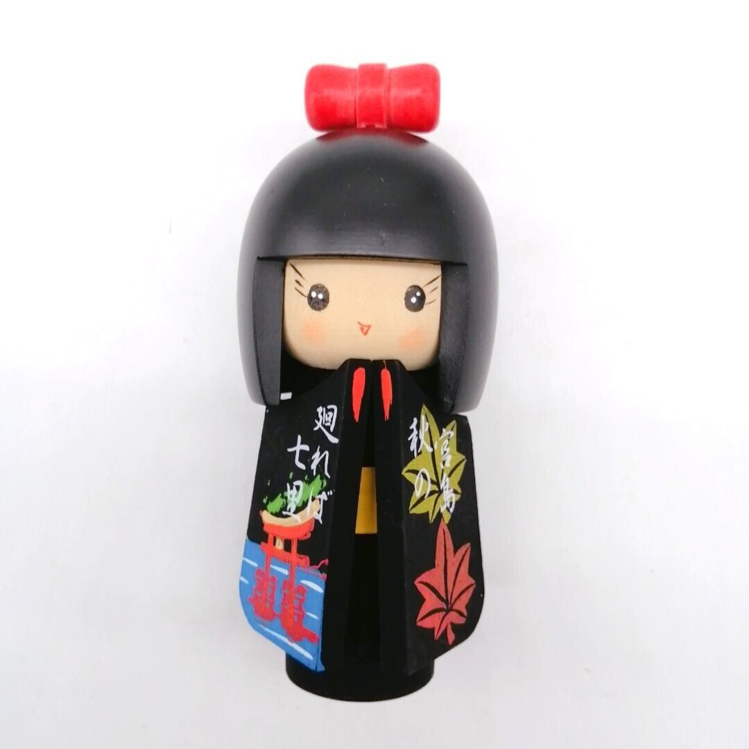 14cm Japanese Creative KOKESHI Doll Vintage SOSAKU by TOMIYAMA Interior KOC241