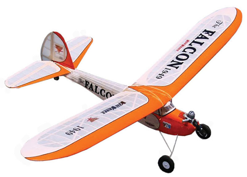 Model Airplane Plans (FF-RC): Vintage KeilKraft FALCON 96