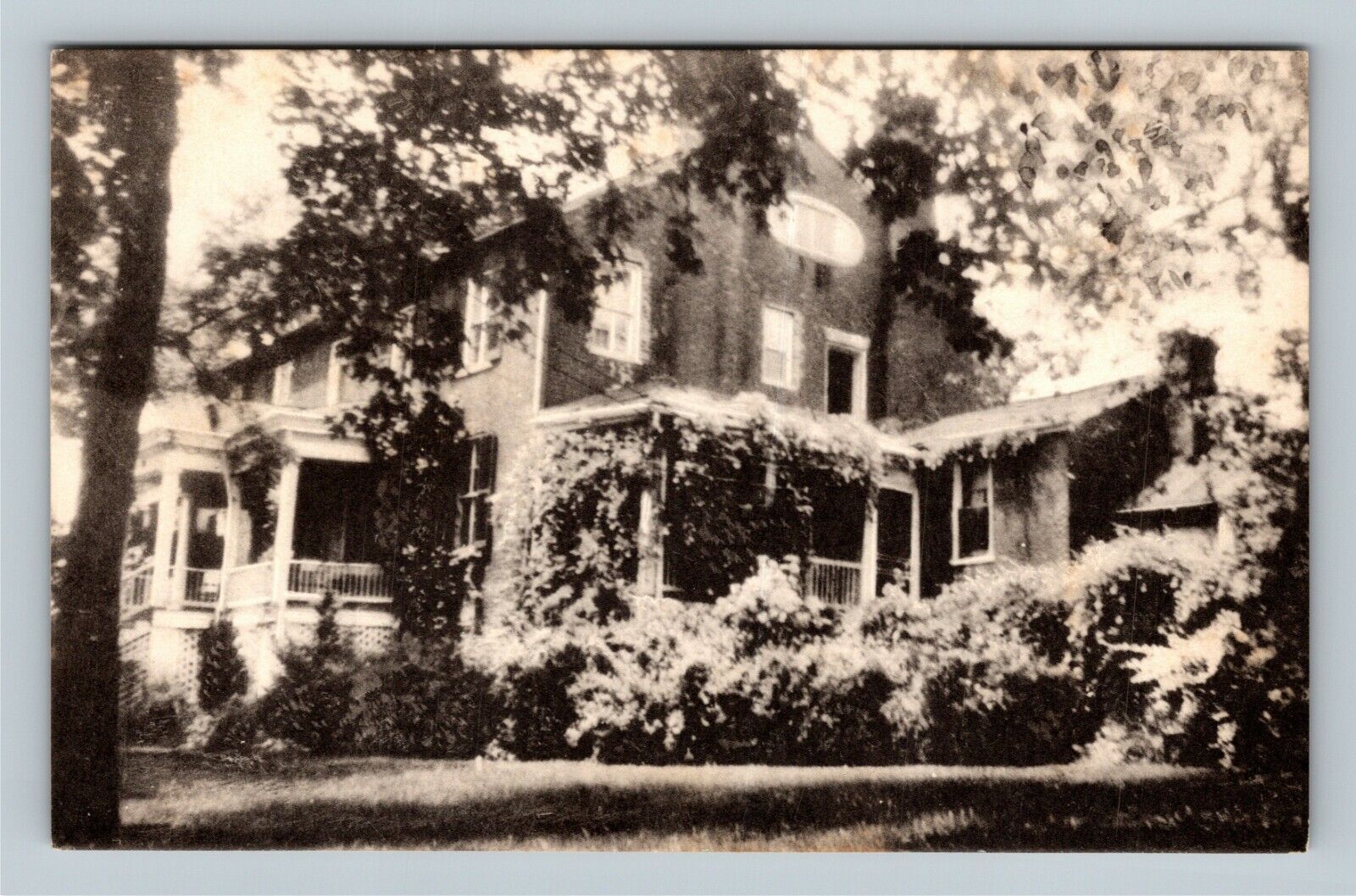 Natural Bridge VA, Herring Hall Inn & Tea Room, Virginia Vintage Postcard