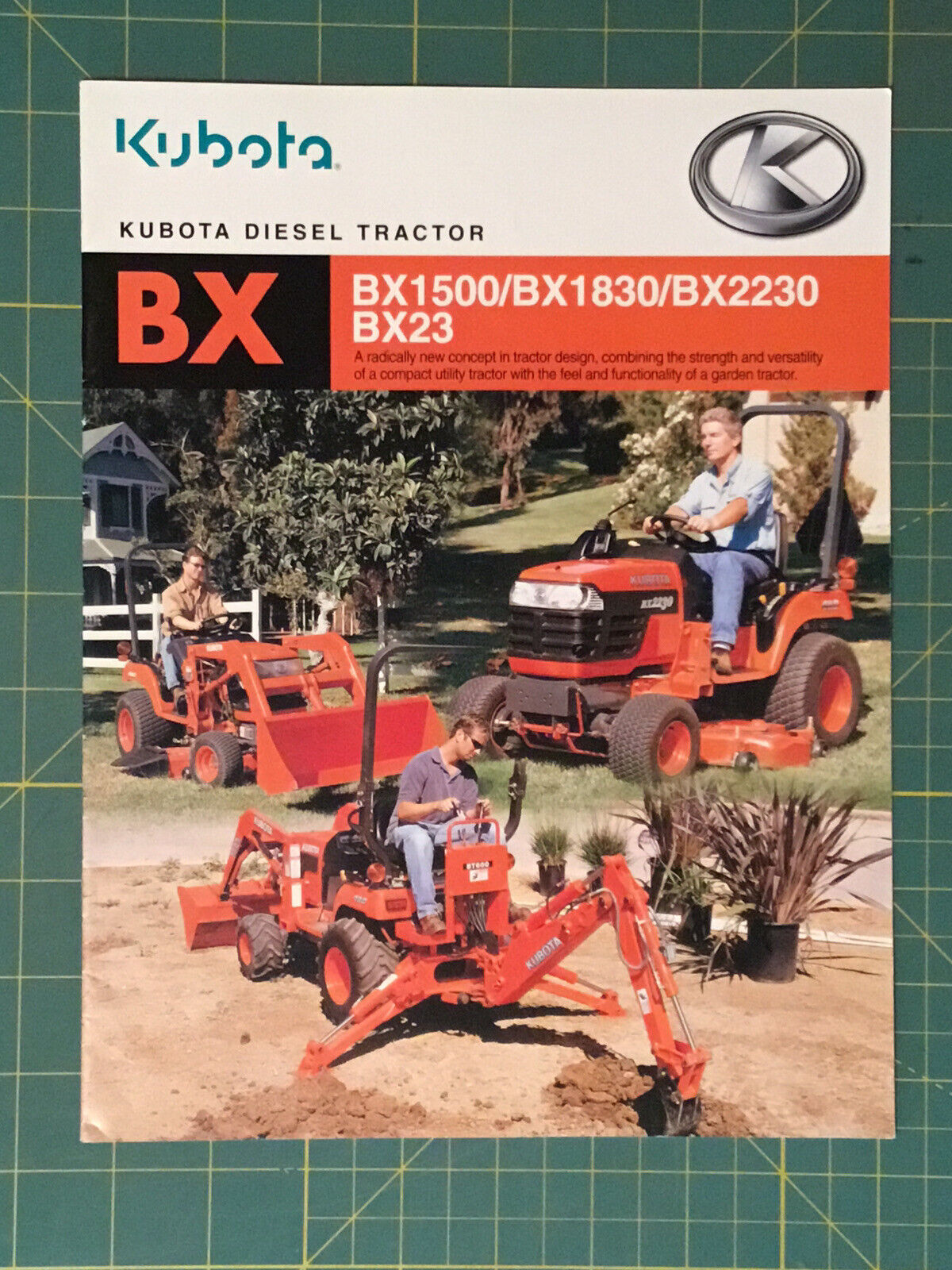 2005 KUBOTA BX1500 BX 1830 BX 2230 BX 23 TRACTOR BROCHURE, 16 Pages, NICE