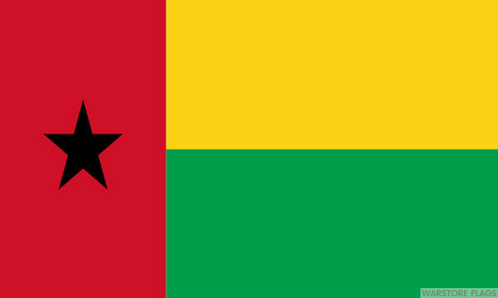 GUINEA BISSAU FLAG 3X2 feet 90cm x 60cm FLAGS