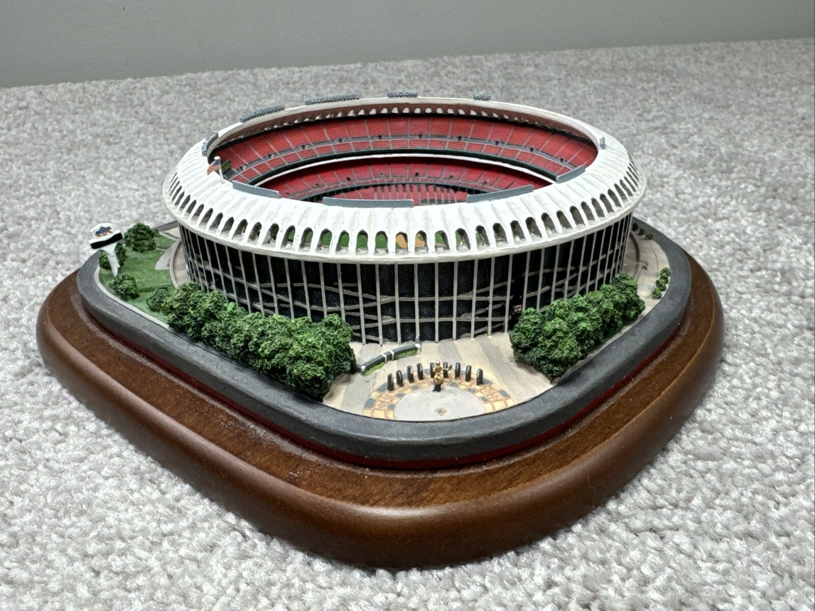 Busch Stadium II Replica StL Cardinals Danbury Mint America\'s BB Stadiums